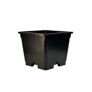 Maceta cc negra 33.6 x 33.6 x 27.3 cm 27 l