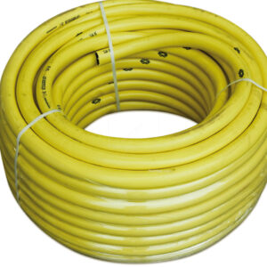 Manguera amarilla 25 mm antitorsion 1 m