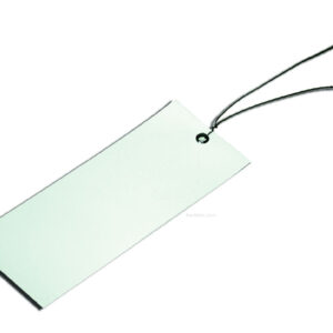 Etiqueta colgar blanca (100 uds)