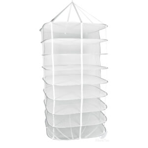 Secador malla cuadrado 80 cm 8 niveles
