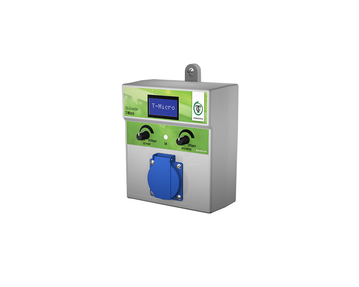 Controlador de co2 t-micro pro sin sensor techgrow