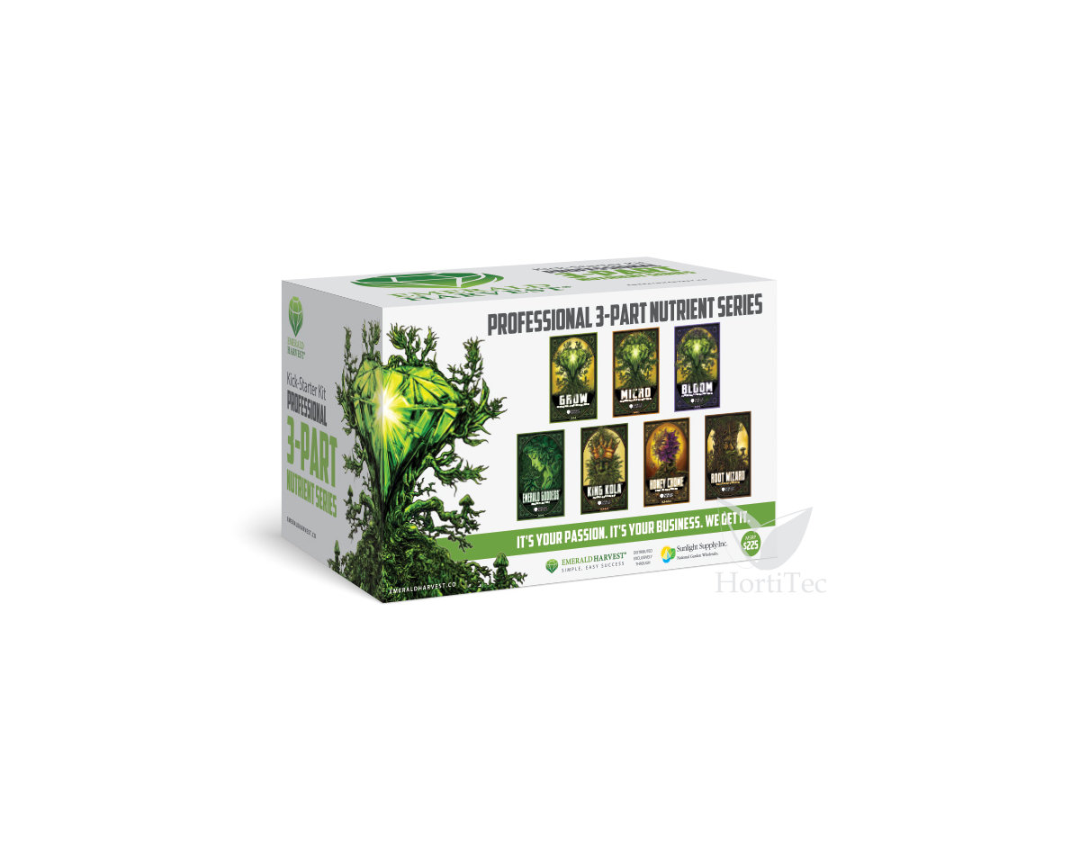 Kick-starter kit 3 part base 1 emerald harvest