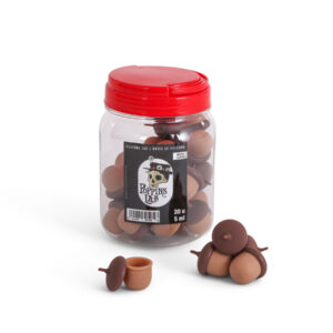 Botes silicona  bellota 5 ml (display 30 u) poppins lab