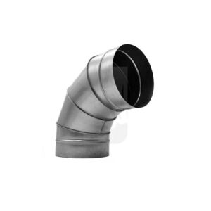 Codo curvo 200 mm blauberg