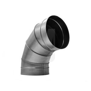 Codo curvo 250 mm blauberg