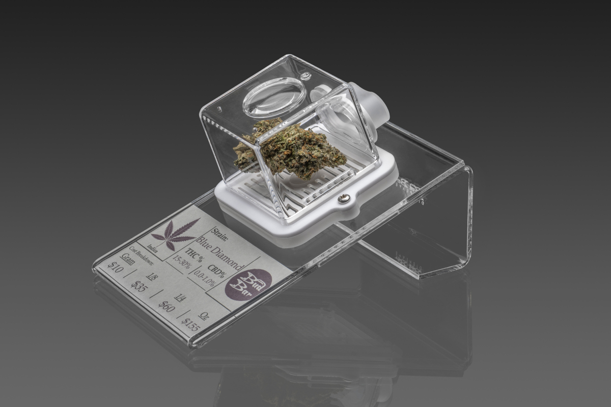 Incline puffer pod white bud bar
