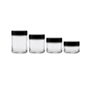 Bote de cristal child proof clear poppins lab