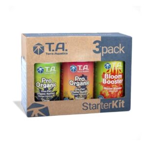 3 pack pro organic bloom booster terra aquatica
