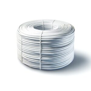 Caja microtubo polietileno blanco/negro 5ø  0,6m ( 2250 uds)